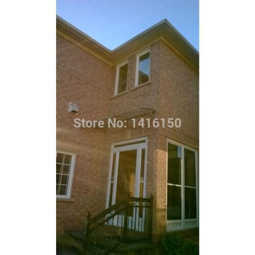 DS100200-P,100x200CM,DEPTH 39.37'',WIDTH 78.74'',Door Canopies DIY,Door Window Canopy,Polycarbonate Awning