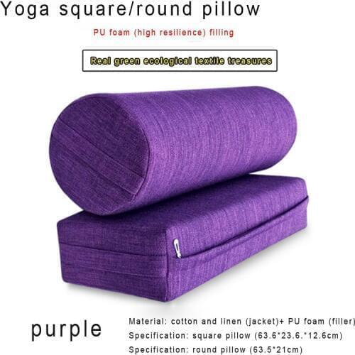 Yoga pillow manufacturers pregnant women pillow square yoga pillow circular yoga AIDS supplies yoga bricks