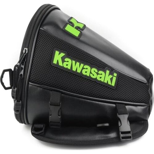 Motorcycle Durable Rear Seat Bag Suitcase Travel Shoulder Luggage Waterproof Motorbike Backpack Tail Tank Bag Leather Sports