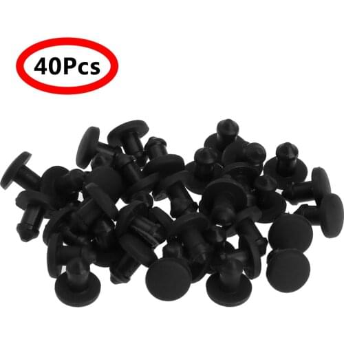 40Pcs 2.5mm Silicone Rubber Plugs High Temperature Resistant Male Stoppers Anti-aging Dust Proof Paint Protection Round Inserts