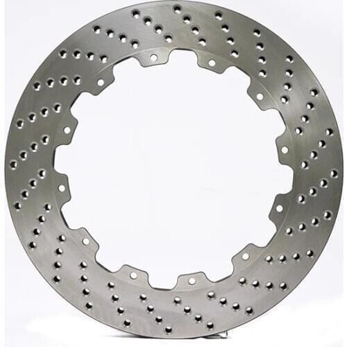 High-performance twin-turbine ventilation slots 355 x 32 drilled brake discs for JK 9040 calipers fit for 18-inch front wheels