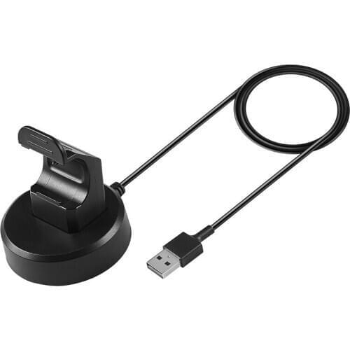 Charging Dock for Fitbit Charge 3/4 Smart Watch Charger Base Station Portable USB Watch Charger Cable Adapter
