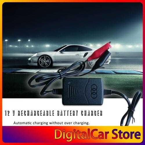 Motorcycle battery charger Auto Short Circuit Protection 12 V 1300mA Sealed Lead Acid Rechargeable Automatic Battery Charger Car