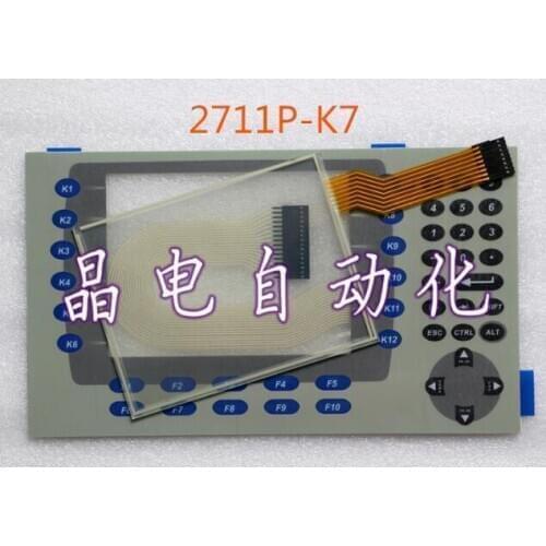 1pcs New PanelView Plus 700 2711P-K7 2711P-K7C4D1 2711P-K7C4D2 2711P-K7C4D6 2711P-K7C4D8 Membrane Keypad / Touchpad