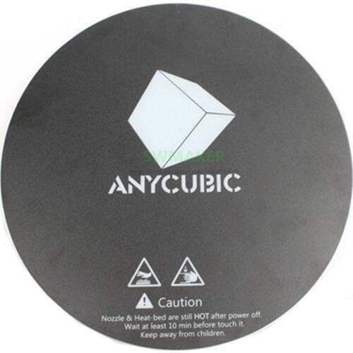 10pcs Diameter 200mm 240mm Matte building tape / printing sticker for DIY ANYCUBIC Pulley/Linear Plus / Kossel 3D Printer