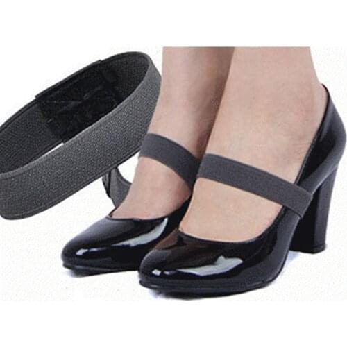 2 * 20cm Elastic Band Color Shoe Strap Solid Color Lace for High Heel Shoes Decor