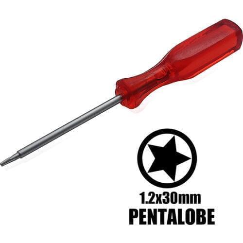 5 Star 5-Point 1.2 mm Screwdriver P5 Pentalobe Screwdriver for MacBook Air Pro Retina Laptop Opening Repair Tool Hand Tools
