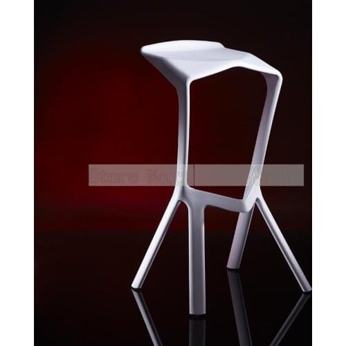 Shark Mouth Bar Chair Creative Simple Nordic Reception Chair Net Red High Foot Bar Chair Adult Plastic Bar Chair