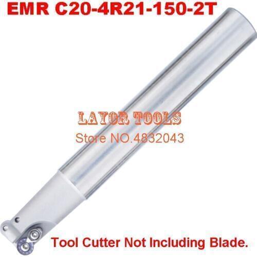 EMR C20-4R21-150-2T R4 indexable End Mill,Milling tool,R4 Toroidal Cutter For Mill Machine,150mm Length, RPMT0802MO Mill Cutter