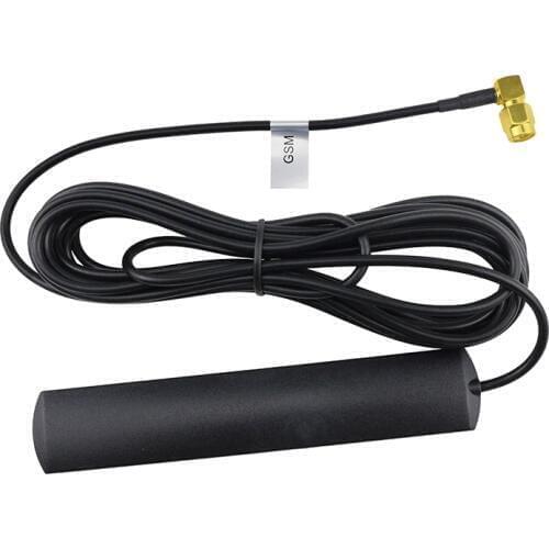 GSM GPRS Antenna 433 Mhz 2.5dbi Cable 90 SMA Male Universal DAB Patch Aerial