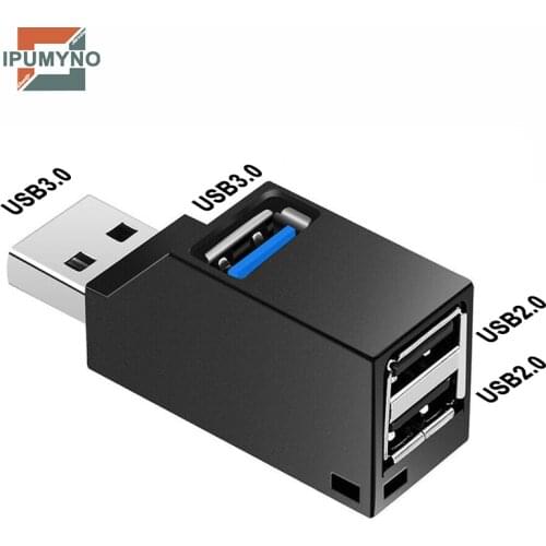 USB 3.0 HUB Adapter Extender Mini Splitter Box 3 Ports for PC Laptop Macbook Mobile Phone High Speed U Disk Reader for Xiaomi