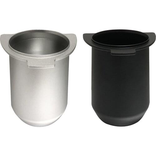 Aluminum Alloy Coffee Dosing Cup Anti-slip Powder Feeder Part Easy to Clean