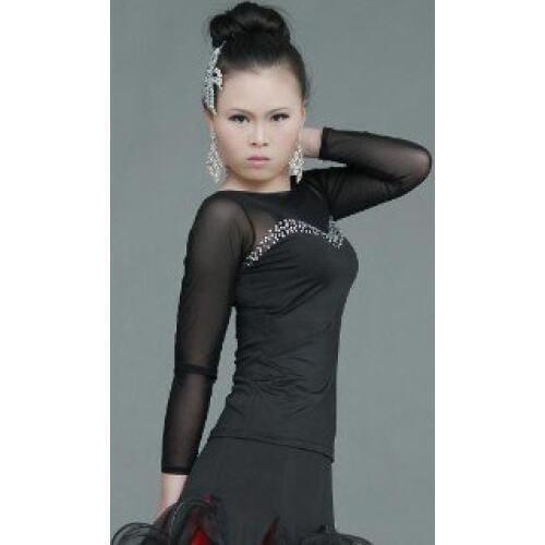 Square dance clothing authentic new style modern dance clothes to'p