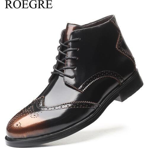 2019 New Men Boots Martens Man Ankle Boots Leather Oxford Sole Bullock Man Desert Bots Lace-up Male Boots Plus Size 38-48