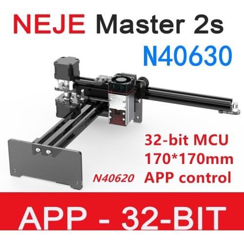 New NEJE Master 2S 30W Powerful Laser Engraving Machine Engraver Cutter 2 In 1 Adjustable Variable Focus Lens and Fixed Focal