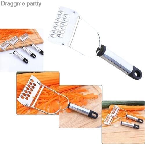 New Magic Multifunction Stainless Steel Vegetable Julienne Grater Peeler Cutter Potato Carrot Fruit Slicer Kitchen Gadget Tools