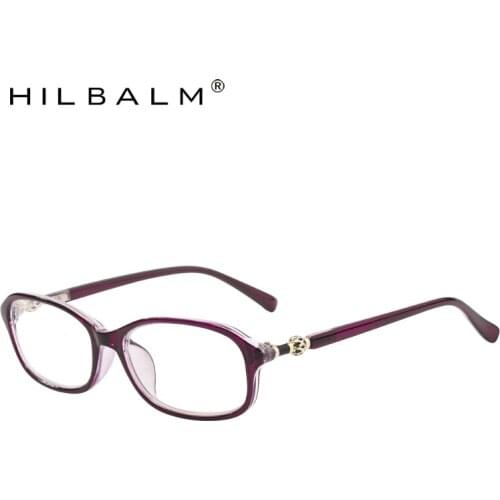 HILBALM Retro fashion reading glasses female man portable high definition presbyopia lens magnifier eyewear diopter Stylish 3360