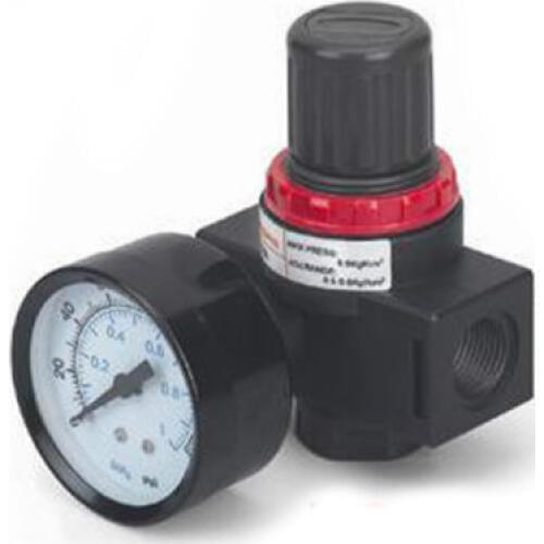 BR4000 Air Pressure Regulator 1/2"BSPT 3000 L/min Gauge Bracket