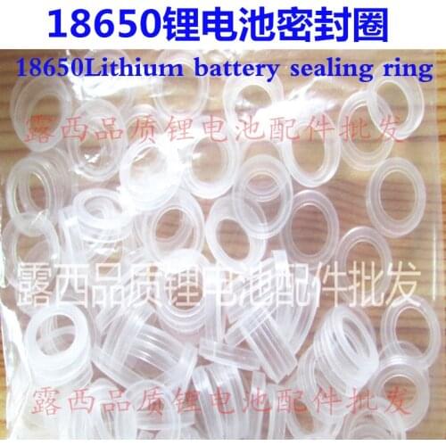 18650 lithium battery sealing rubber ring 18650 ring lithium nickel metal hydride nickel cadmium battery battery accessories