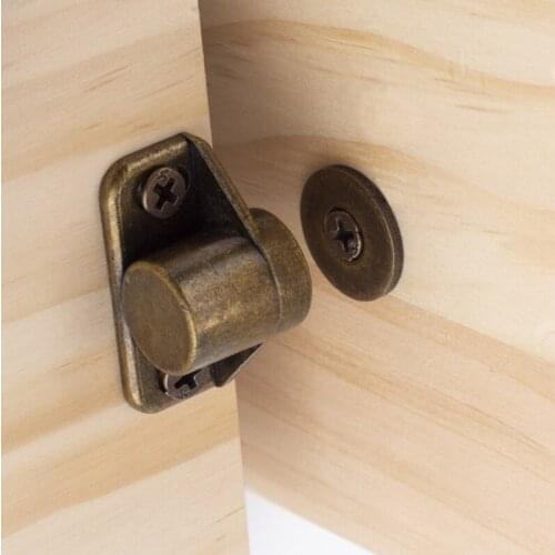Cabinet Door Catch Furniture Door Stopper Closer Strong Super Powerful Neodymium Magnets Latch
