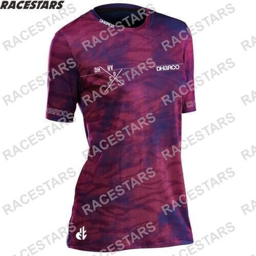 DHaRCO 2021 Downhill Jerseys Women Mountain Bike Wear MTB Shirts Offroad DH Motorcycle Jersey Motocross Maillot Ciclismo Hombre