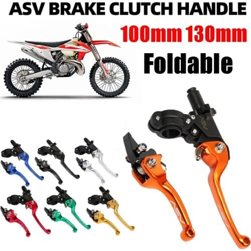Universal Motorcycle Accessories Foldable ASV F3 Brake Clutch Levers Brake handlebar Lever for Motocross Pitbike Dirt Pit Bike