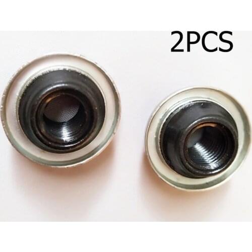 2pcs Bike Bicycle Axle Rear Hub Cone Nut M8 Axle Gear 15/6 Front Axle Gear Inch Thread Buckle 8MM Front Axle Gear Bicycle Parts