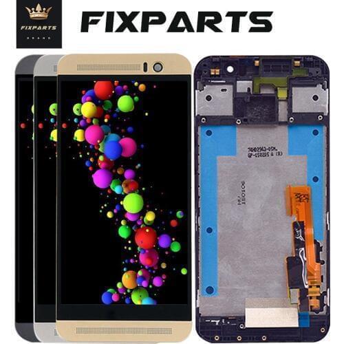 100% Test 5.0" For HTC ONE M9 LCD Touch Screen with Frame Display Digitizer Assembly Replacement Parts For HTC M9 M9E M9W LCD
