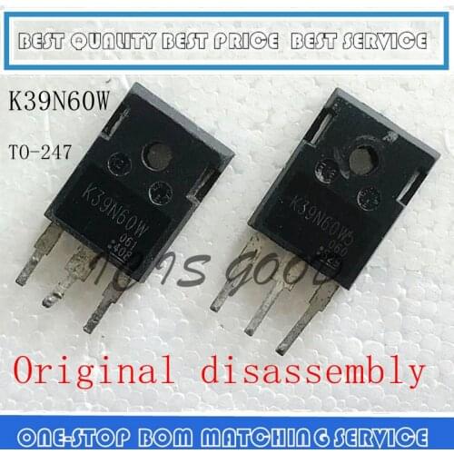 5PCS-20PCS TK39N60W K39N60W or TK39N60W5 K39N60W5 TK39N60 39N60 TO-247 39A 600V Power MOSFET transistor