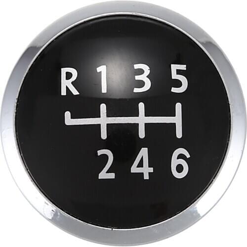 6 Speed Gear Shift Knob Emblem Badge Cover Cap For Vw Transporter T5/T6 Mk5 Mk6