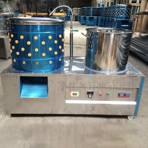 Commercial Poultry Hair Removal Machine Boil Water Stainless Steel Chickens Duck Goose Electric To The Hair Plucking Duck Tools