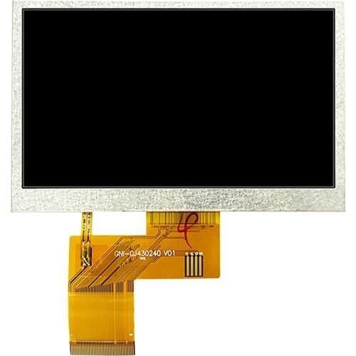 4.3 inch IPS color screen 250 degrees 500 degrees 1000 degre 480*272 resolution plug 40PIN industrial grade color screen