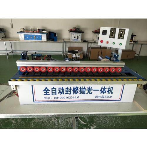 Woodworking Machinery Fully Automatic Edge Banding Machine Edge Banding / Trimming / Polishing Machine triple 220V 3000W