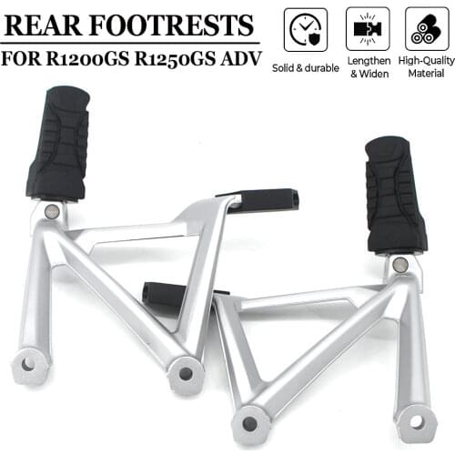 For BMW R1200GS R 1200 GS R1200 GS ADV Adventure LC 2013-2019 Motorcycle Rear Passenger Footrest Footpegs Bracket Kit Peg Pedal