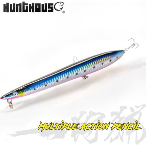 Hunt house SANDEEL SURF WALKER pencil swimbait stickbait pencil lure hard fishing lure sinking floating baits savage gear