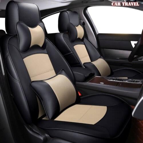 CARTRAVEL Custom leather car seat cover for Cadillac SLS CTS XTS ATSL CT6 XT5 SRX ESCALADE ATS Automobiles Seat Covers
