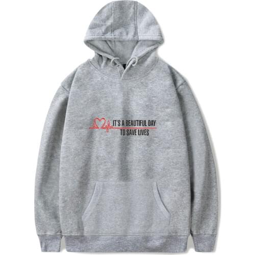 Kpop Classic Grays Anatomy Hoodie Unisex Hoodies Graphic Hoody Sweatshirt Tumblr Greys Anatomy Gifts Novelty Clothes Oversized