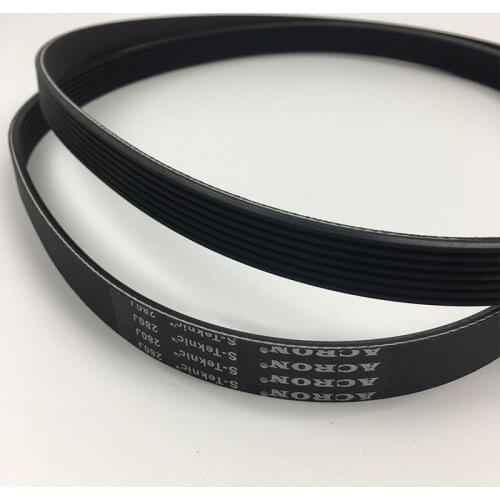 New Arrival! ACRON V-Belt 2PCS 280J/PJ711 drive conveyor belt 7 ribs