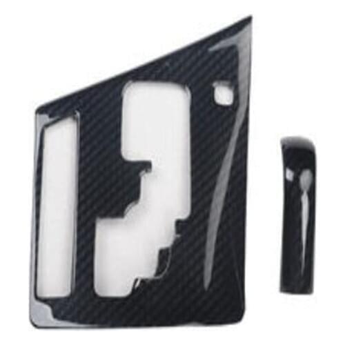 Suitable for Lexus RX270 350 450h modified HIPS mahogany carbon fiber interior Gear panel frame left driv 2009-2014