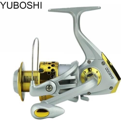 SA1000-7000 Series 12BBs Spinning Fishing Reel 5.5:1 Gear Ratio Carp Fishing Spinning Reel Reels Left/Right Handle Fishing wheel