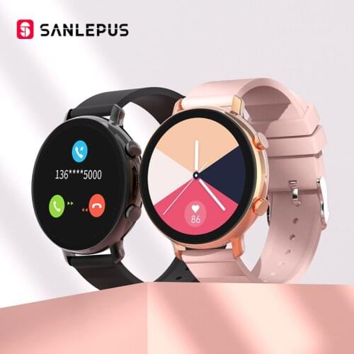 SANLEPUS ECG+PPG Smart Watch Dial Calls 2021 New Men Women Waterproof Smartwatch Heart Rate Monitor For Samsung Android iOS