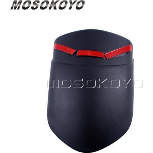 Front Fender Extender Black Mudguard Extension for Ducati Monster 1100 Evo 1100S 1200 1200S 696 796 2009-2016