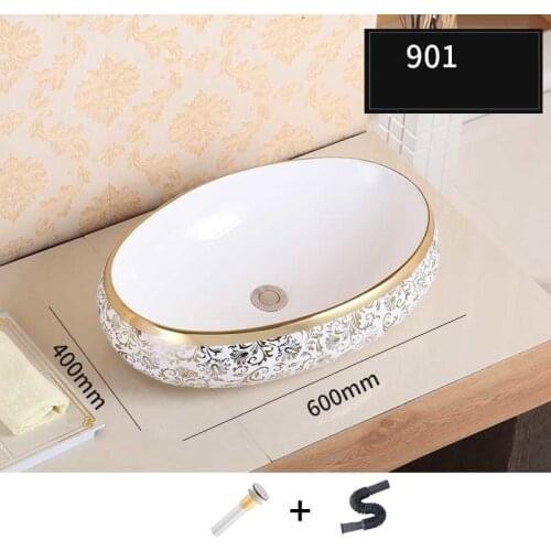 Sobre Encimera Bassin Nablatowa Salle De Bain Fregadero Umywalka Lavatory Bowl Para Cuba Bathroom Sink Pia Banheiro Wash Basin