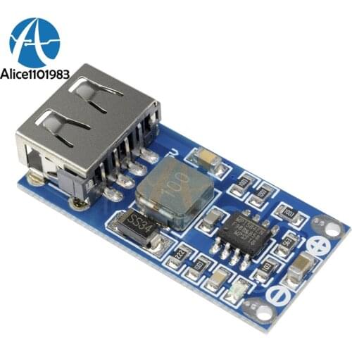 DC-DC 9V 12V 24V to 5V 3A USB Step Down Voltage Regulator Module Converter Phone Charger Board Car Power Supply