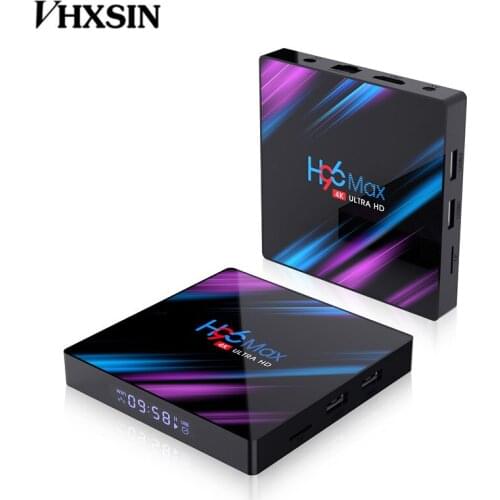 VHXSIN H96 max 3318 Quad-Core 2+16G/4+32G Android 9.0 HD Smart Network Media Player RK3318 TV Box H96Max