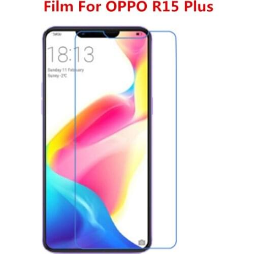 1/2/5/10 Pcs Ultra Thin Clear HD LCD Screen Protector Film With Cleaning Cloth Film For OPPO R15 Plus