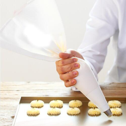 3 Size 100% Cotton Cream Pastry Icing Bag Baking Cooking Cake Tools Piping Bag Kitchen Accessories Eco-Friendly