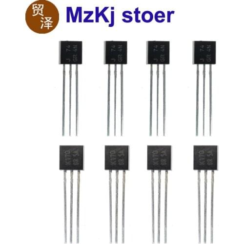 8PCS K170 J74 New 2SK170GR 2SJ74GR 2SK170 2SJ74 TO92 Audio Transistor