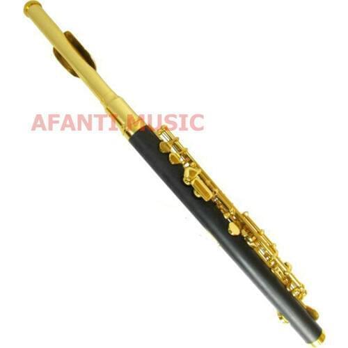 Afanti Music Bb tone / Bakelite / Gold Lacquer Piccolo (API-115)