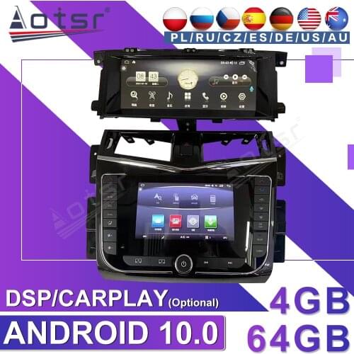64G Carplay For Nissan Patrol Y62 Android Radio Tape Recorder Car Multimedia Player Stereo Head Unit GPS Navigation Audio Tesla